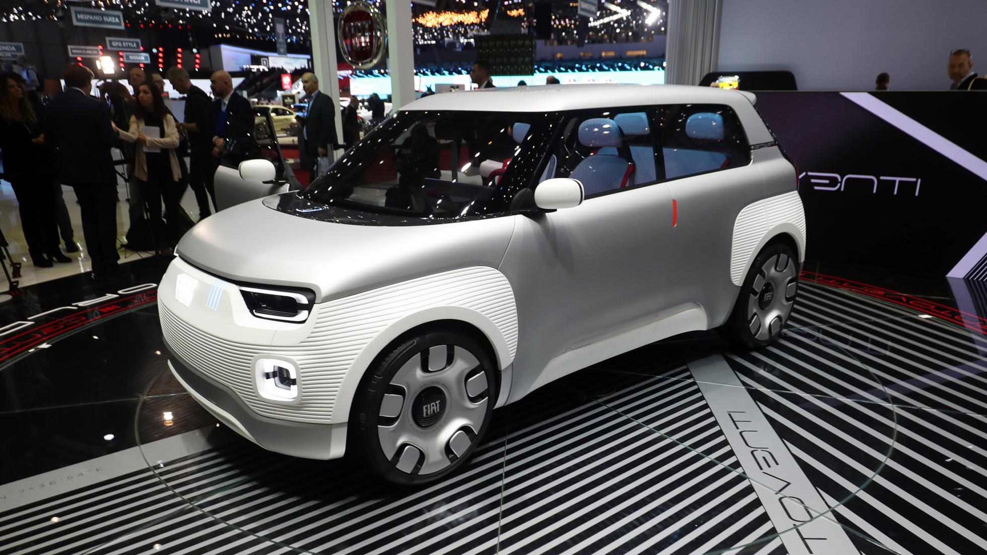 Fiat Centoventi la Panda électrique du futur TopGear