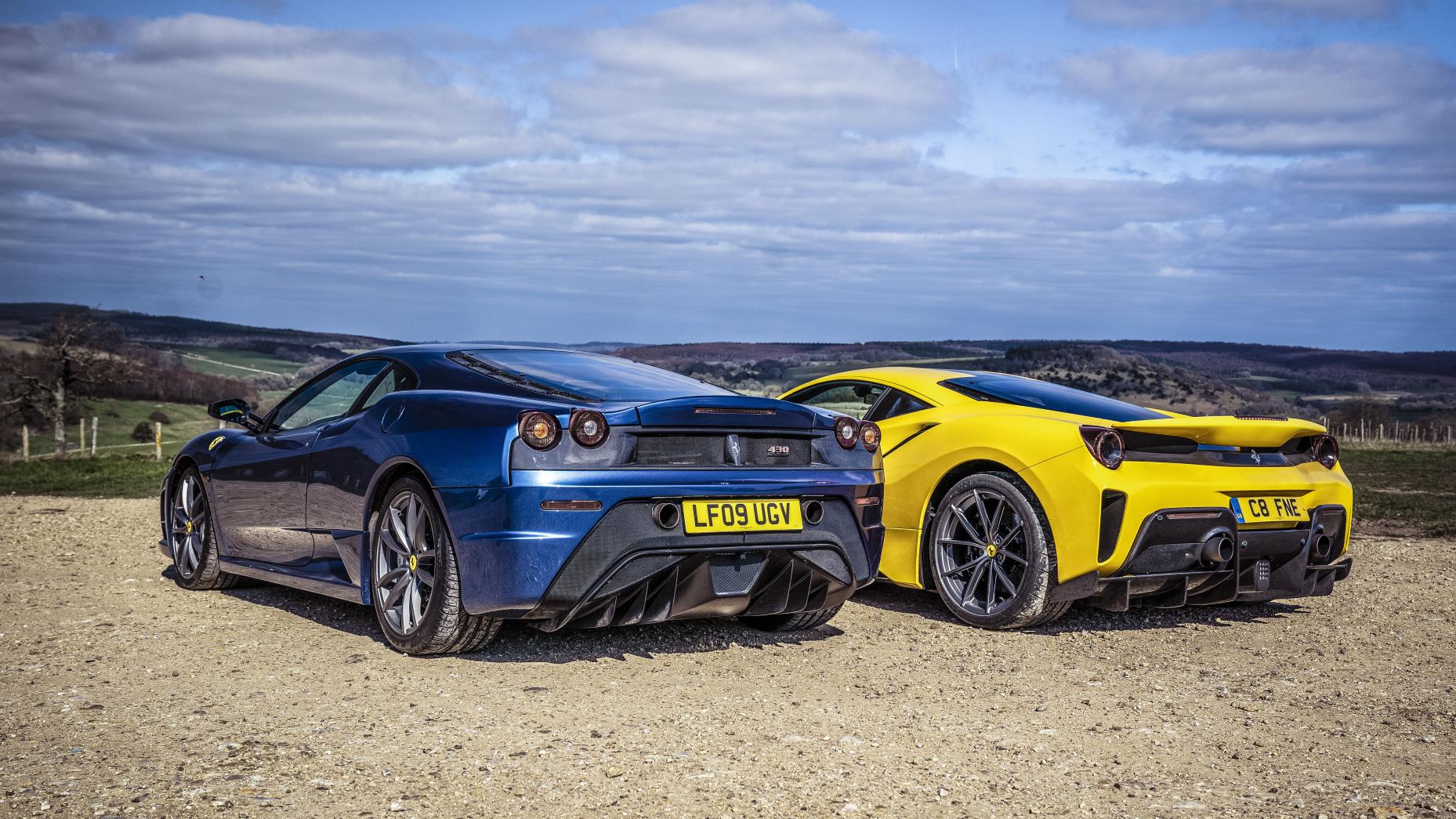 430 Scuderia VS 488 Pista