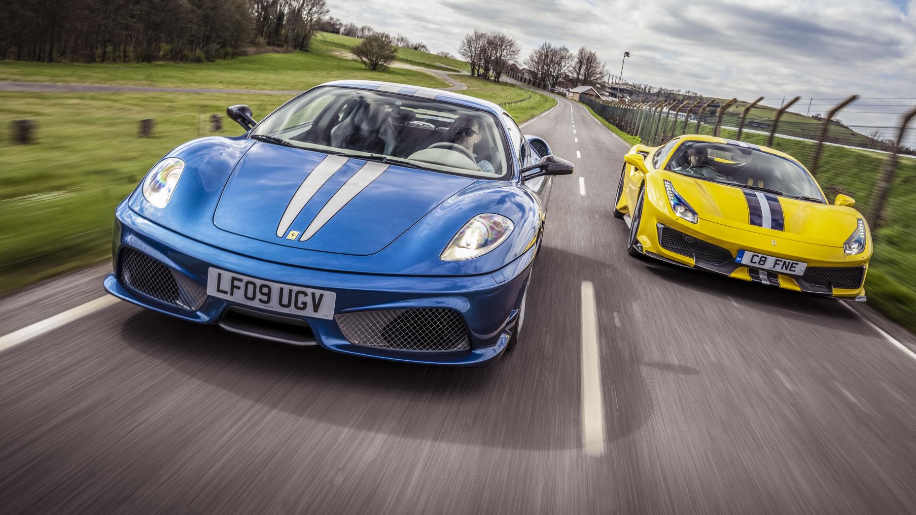 Ferrari 430 Scuderia VS Ferrari 488 Pista