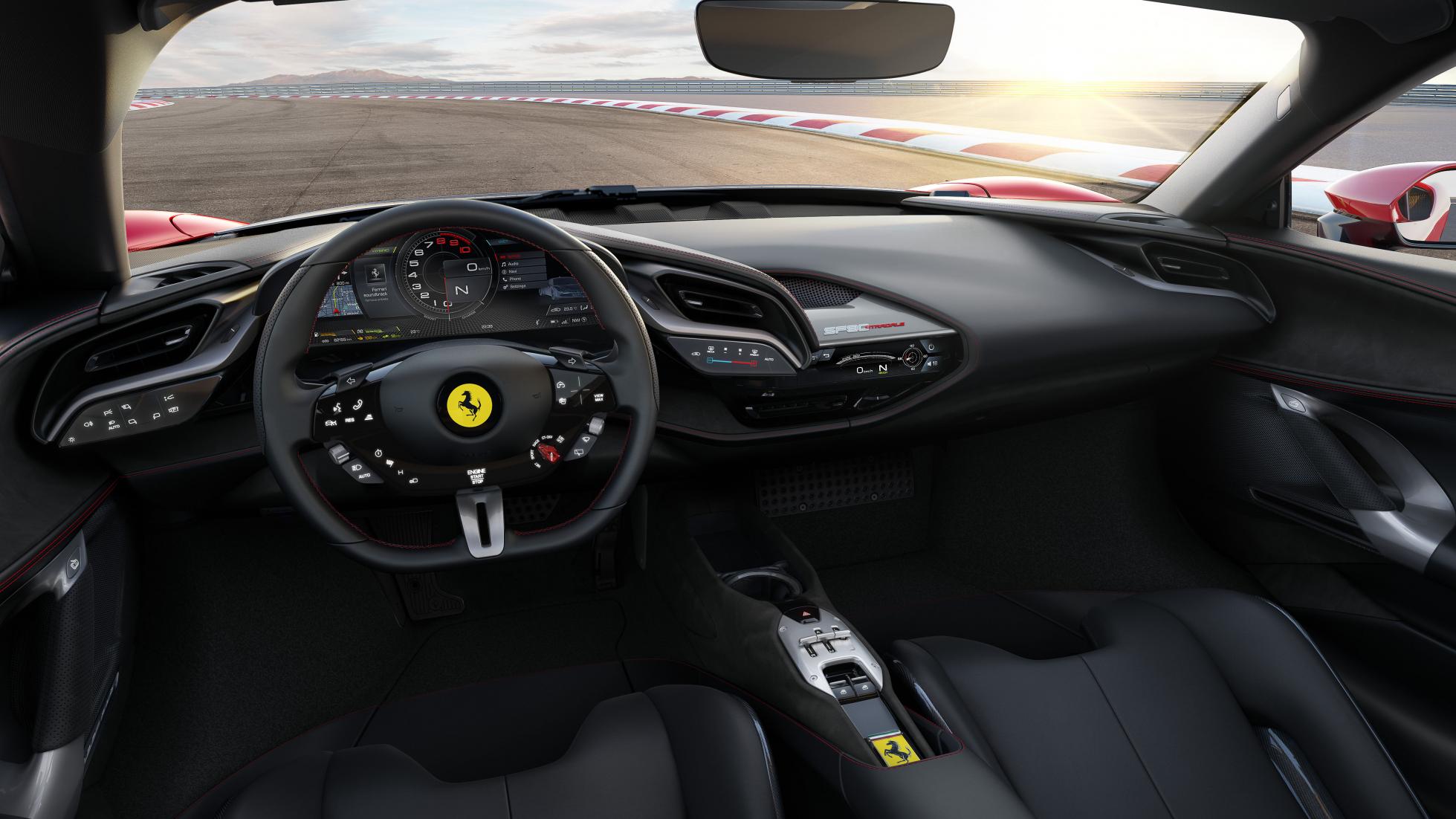 Ferrari SF90 Stradale intérieur