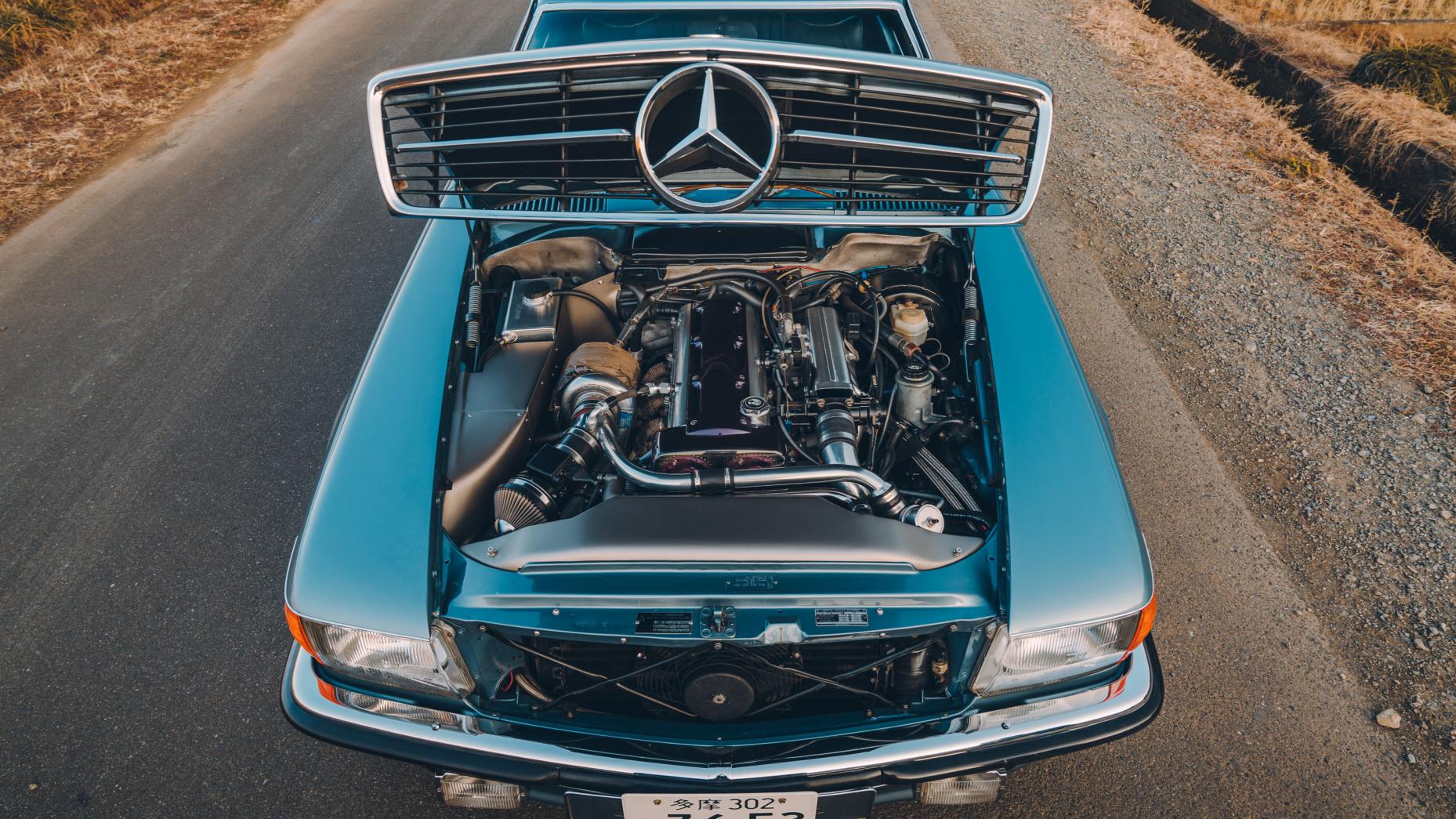Mercedes 450 SLC 2JZ Swap
