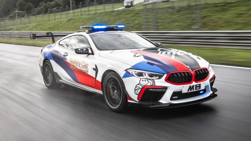 BMW M8 safety car