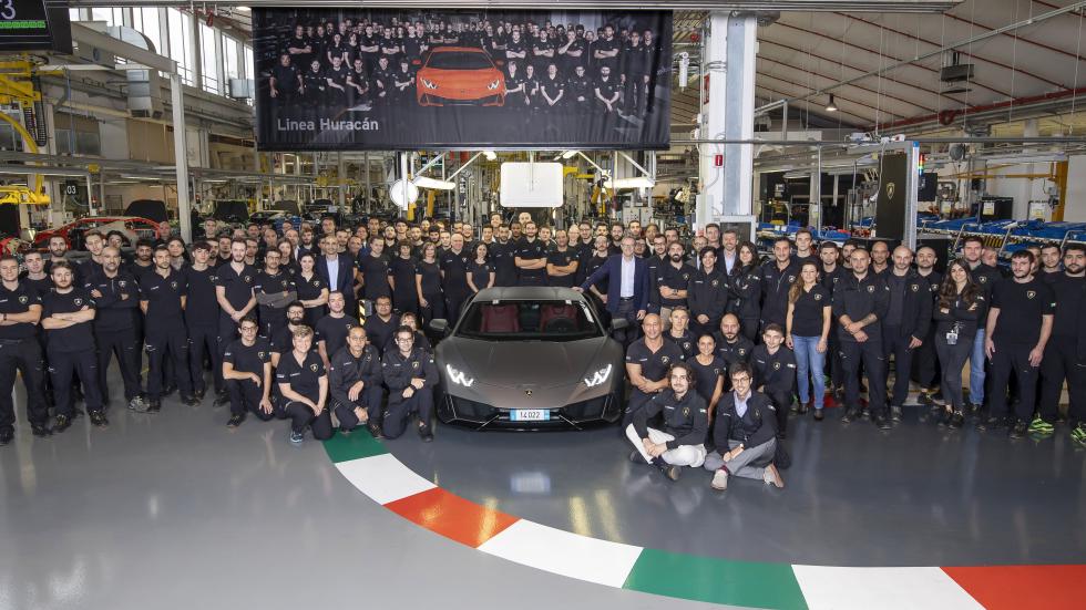 Lamborghini Huracan Production