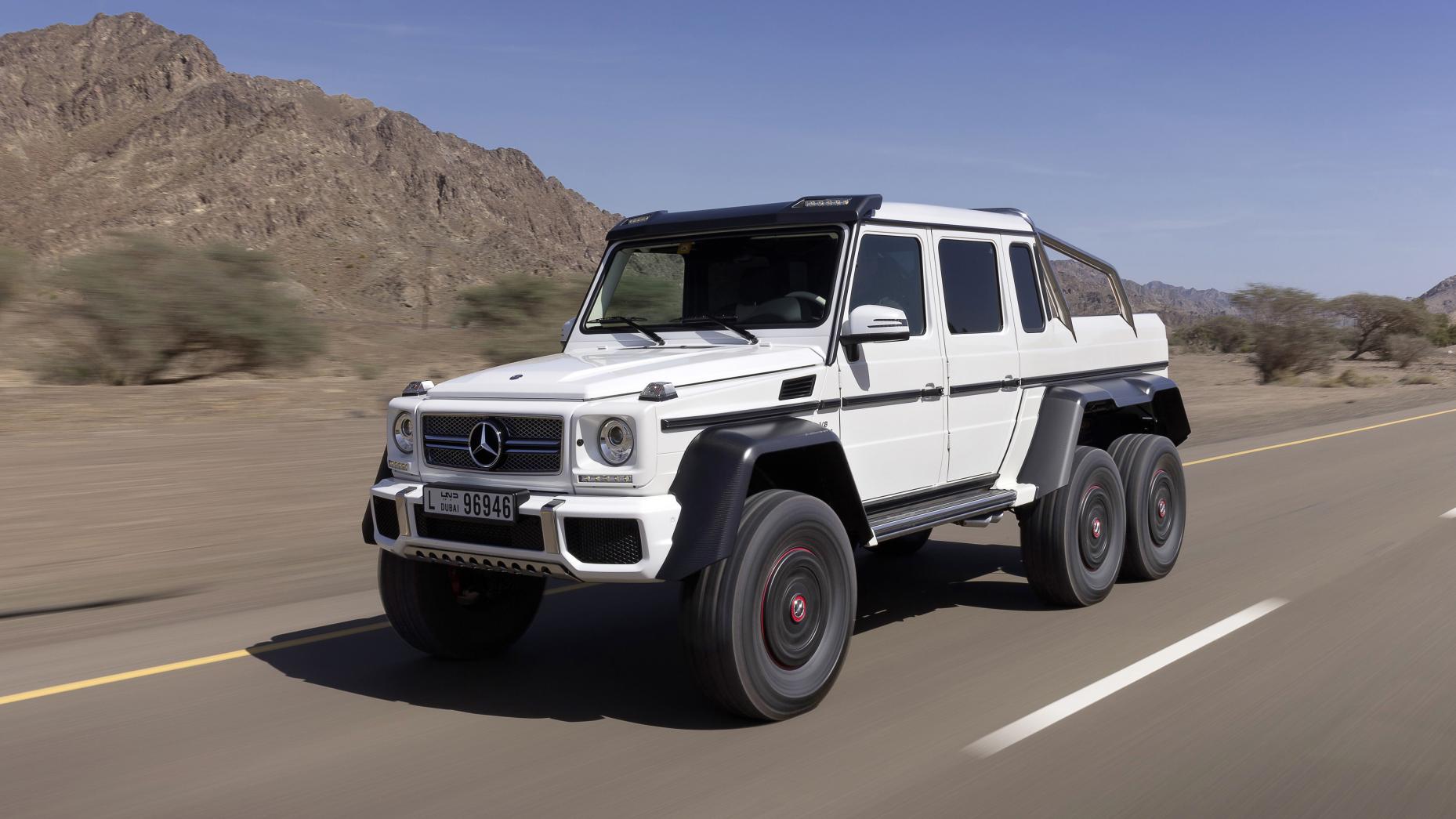 Top 9 : voitures blindées - Texas Armoring Mercedes G63 AMG 6x6