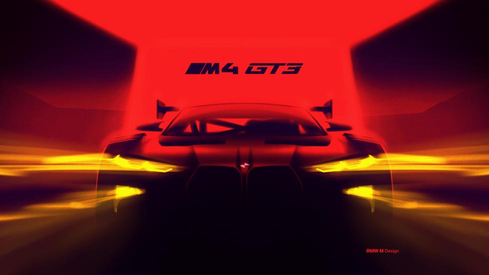 BMW M4 GT3 teaser