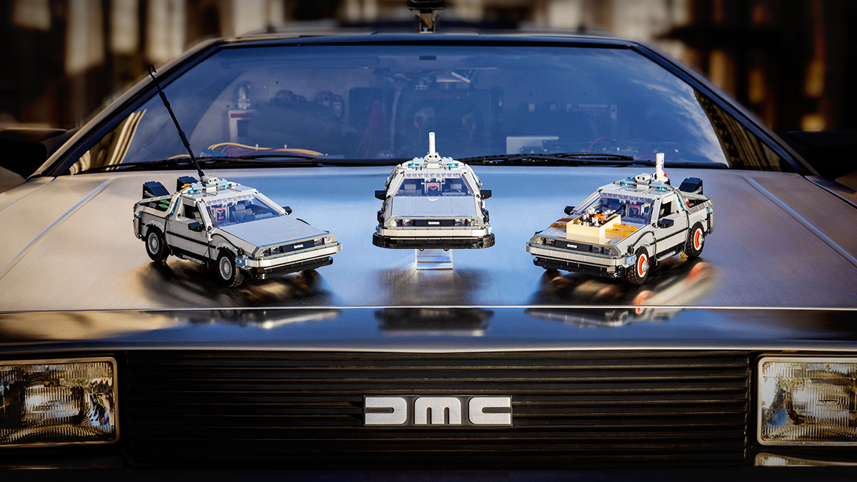 Nom de Zeus! La DeLorean de Retour vers le Futur en LEGO est