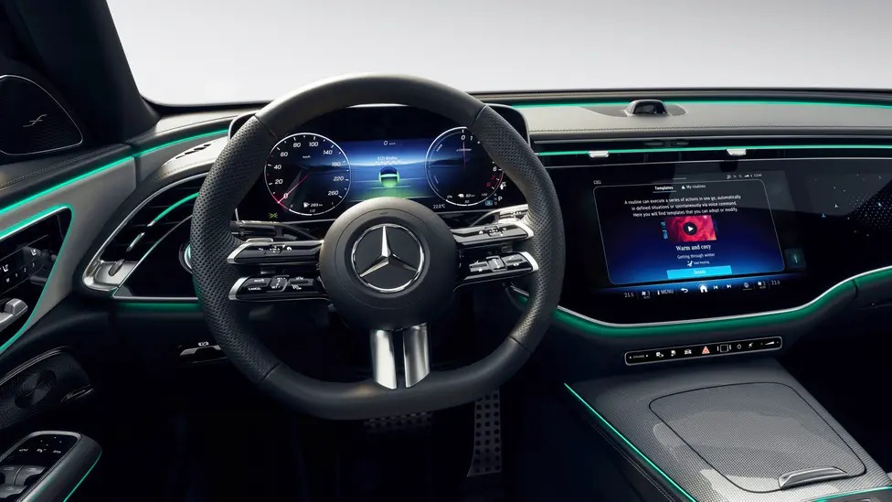 Voici l'intérieur de la future Mercedes Classe E